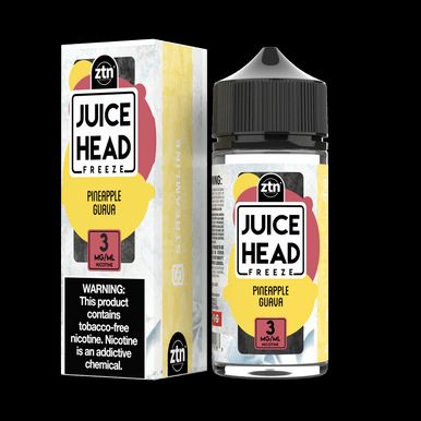 Pineapple Guava Freeze Juice Head SubOhm E-Liquid 100mL with Packaging