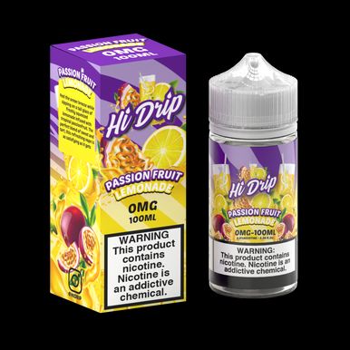 Passionfruit Fruit Lemonade by Hi Drip 100mL with Packaging