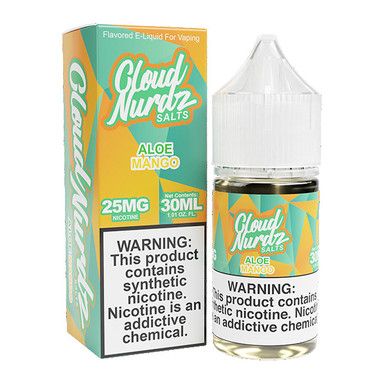 Aloe Mango by Cloud Nurdz TF-Nic Salt 30mL with Packaging