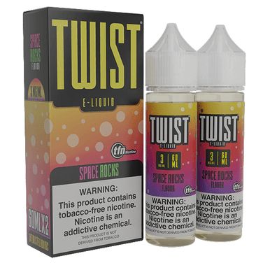 Space Rocks by Twist TFN Series (x2 60mL) with packaging