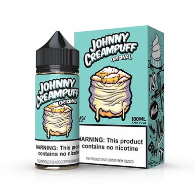Original by Tinted Brew Johnny Creampuff TFN Series 100mL with packaging