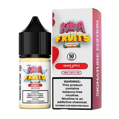 Grape Apple on Ice by Killa Fruits Limited TFN Salts Series 30mL with packaging