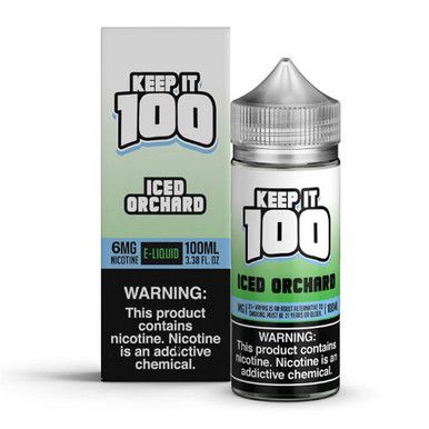 Iced Orchard by Keep It 100 TF-Nic Series 100mL with packaging