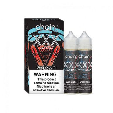 XXX And Chill by Chain Vapez Series 120mL (2x60mL) with packaging
