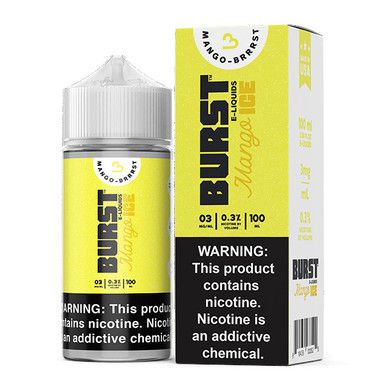 Mango Ice by Burst Series 100ml with Packaging