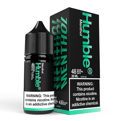 Menthol by Humble Salts TFN 30mL with Packaging