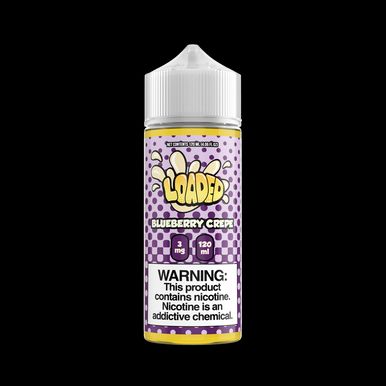 Blue Crepe Loaded 120ml  bottle