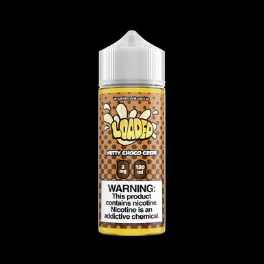 Nutty Choco Crepe Loaded 120ml bottle