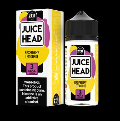 Raspberry Lemonade Juice Head SubOhm E-Liquid 100mL with Packaging