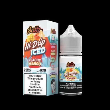 Peachy Mango Iced by Hi-Drip Salts Series 30mL
with Packaging - 20MG
