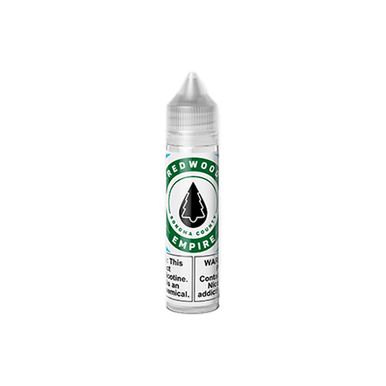 Green Glass Ice (Dark Green Blue) Redwood Ejuice 60mL Bottle