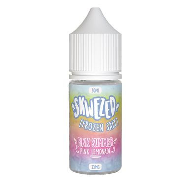Frozen Pink Summer (Pink Lemonade Ice) By Skwezed Salt Series 30mL bottle
