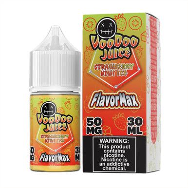 Strawberry Kiwi by Voodoo Juice FlavorMax Salts Series 30mL with packaging