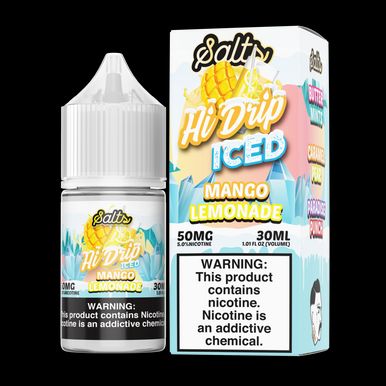 Mango Lemonade Iced by Hi-Drip Salts Series 30mL with Packaging