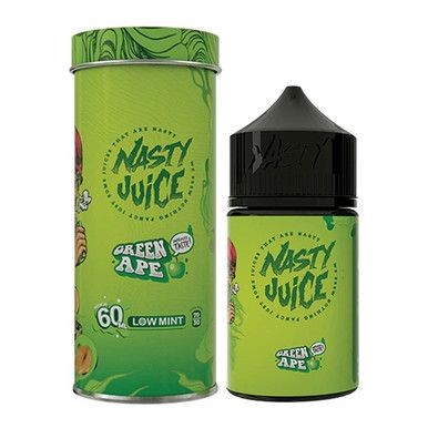 Green Apple by Nasty Juice (60mL)(Freebase) with packaging