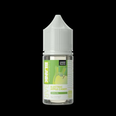 Electric Apple Candy Blank Bar 15000 Puff Salts 30mL bottle