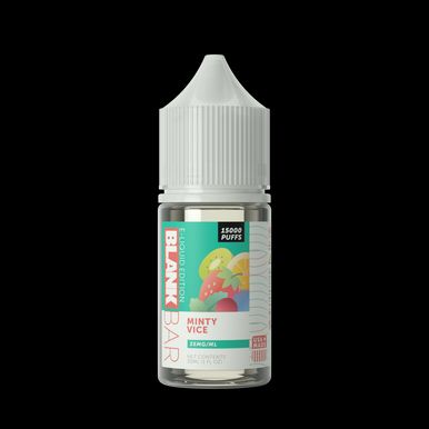 Minty Vice Blank Bar 15000 Puff Salts 30mL bottle