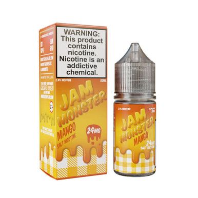Mango Jam Monster Salts 30mL With packaging