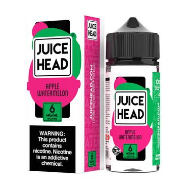 Apple Watermelon Juice Head SubOhm E-Liquid 100mL with packaging