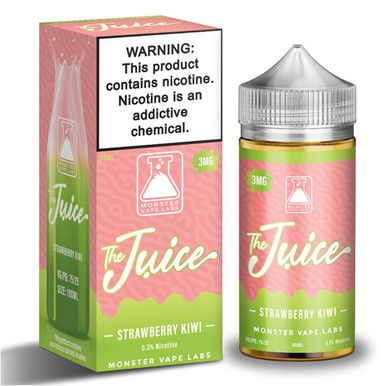 Strawberry Kiwi Juice Monster 100mL with packaging