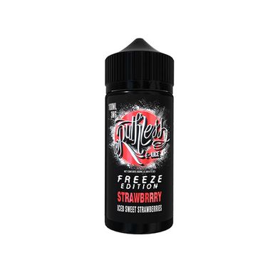 Strawbrry Iced Ruthless 100mL bottle