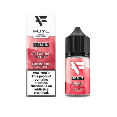 Strawberry Pina ice Fuyl Salts 30mL with packaging