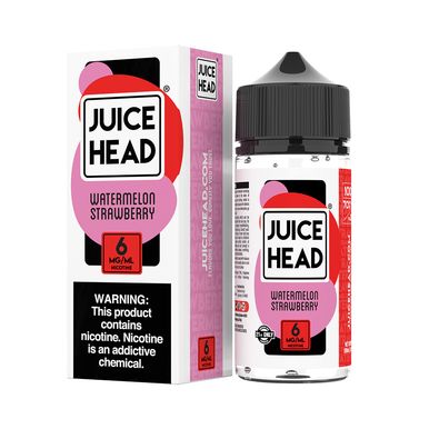 Watermelon Strawberry Juice Head 100mL with packaging