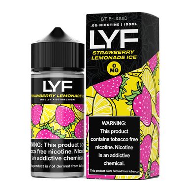 Strawberry Lemonade Ice LYF 100mL with packaging