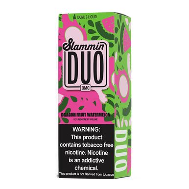 Dragonfruit Watermelon Slammin Duo 100mL packaging