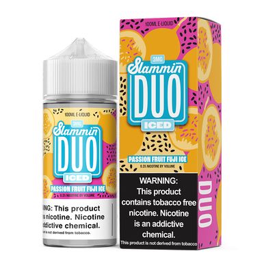 Passionfruit Fuji Ice Slammin Duo 100mL with packaging