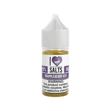 I Love Salts Grappleberry Ice Mad Hatter Juice Salts 30mL bottle