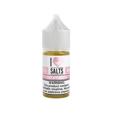 I Love Salts Juicy Apple Ice Mad Hatter Juice Salts 30mL bottle
