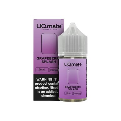 Grapeberry Splash 7Daze Liqmate Series Salts 30mL 20mg bottle with packaging