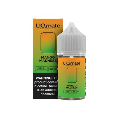 Mango Madness 7Daze Liqmate Series Salts 30mL 20mg bottle with packaging