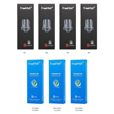 FreeMax Fireluke M Coils (5-Pack) group photo