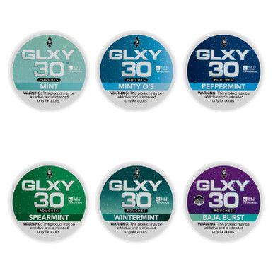 GLXY Nicotine Pouches group photo