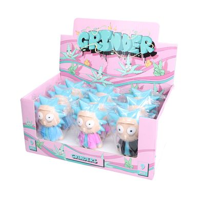 Non branded (DISPLY 9pc)(Grinder)(Plastic) GR31 Cartoon Character Design