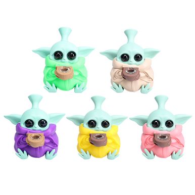 Non branded (Hand Pipe)(1-Pack) SHP12 Baby Yoda Silicone Hand Pipe group photo