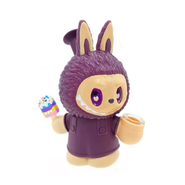 Non branded (Water Pipe) S366 5.24″ Cute Bear Purple