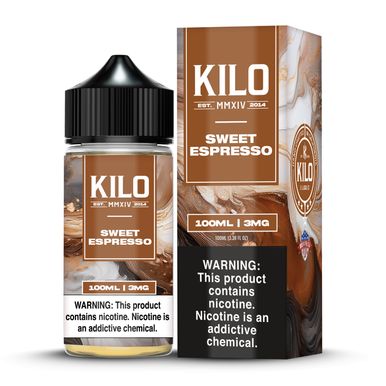 Sweet Espresso Kilo 100mL 3mg with packaging