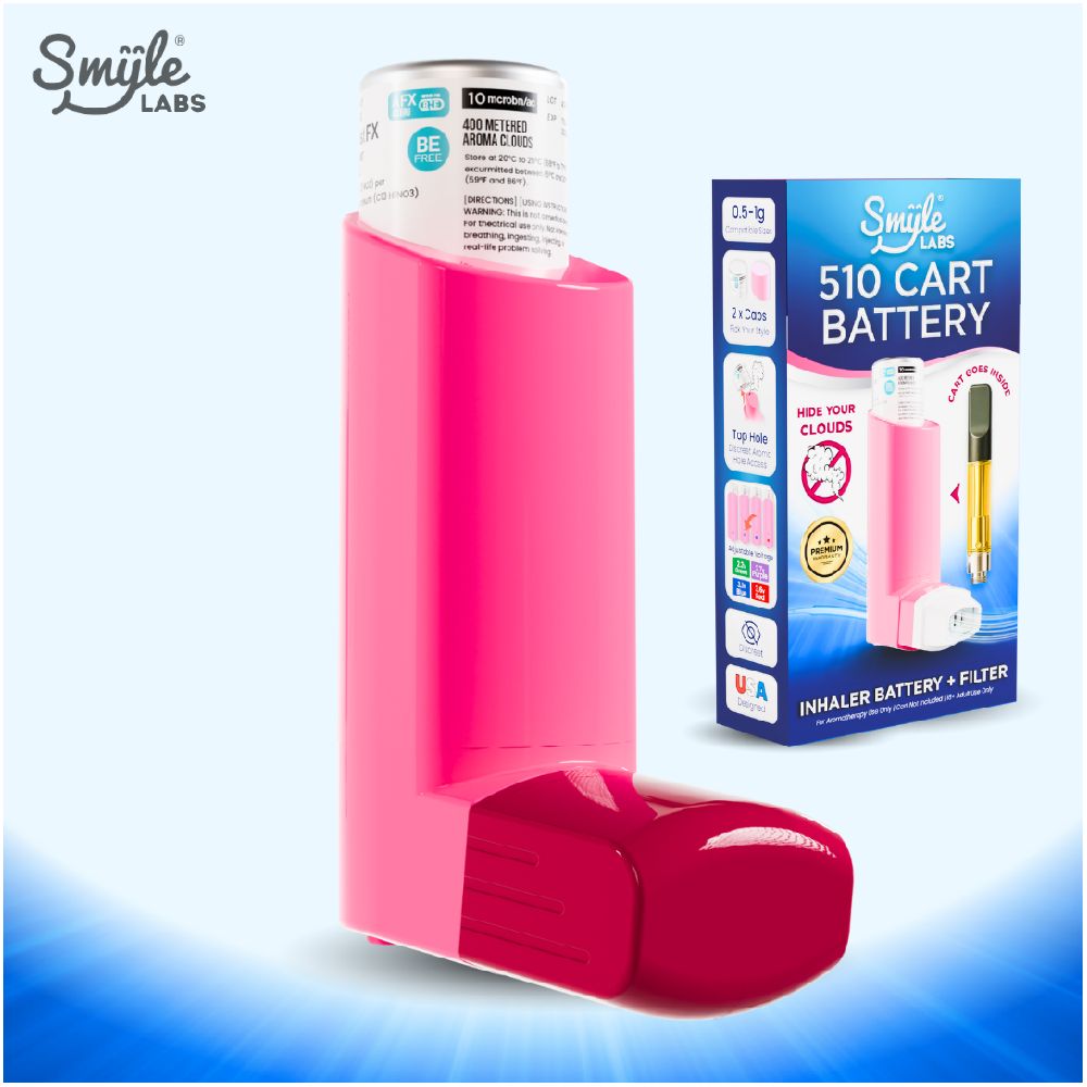Smyle (510BATT) Inhaler Pink