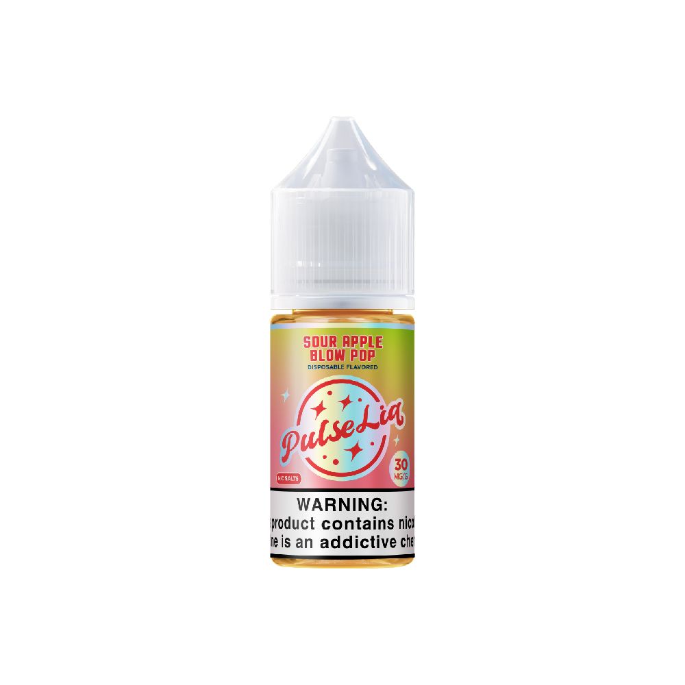 Sour Apple Blow Pop Pulse Liq Salts 30mL 30mg