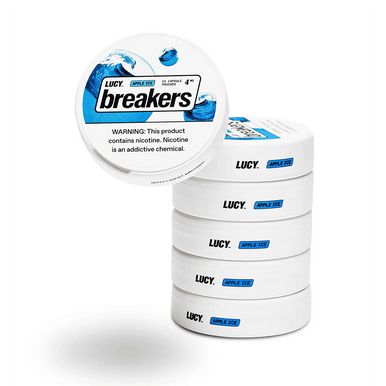 Lucy Breakers Nicotine Capsule Pouches (15ct Can)(5-Can Pack) thumbnail
