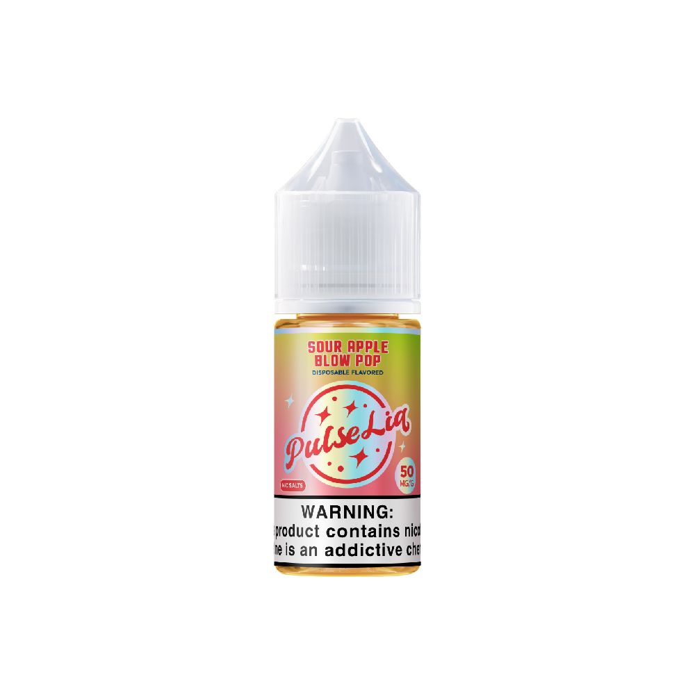 Sour Apple Blow Pop Pulse Liq Salts 30mL 50mg