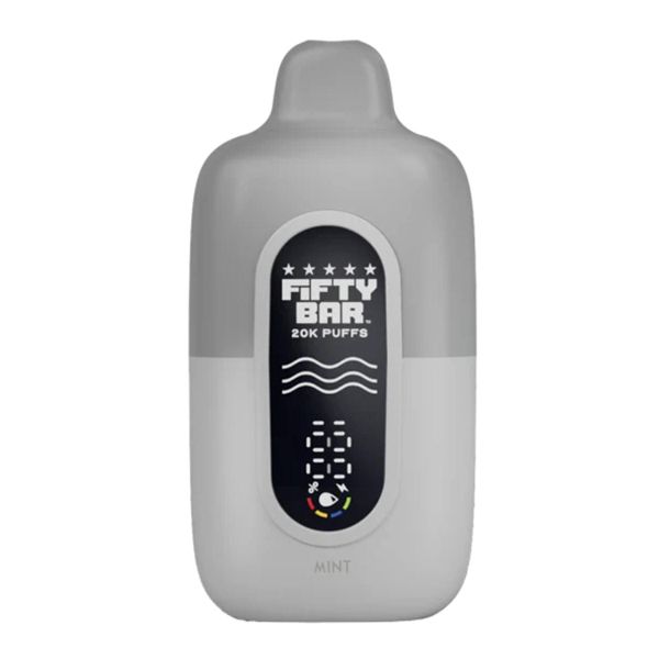 Fifty Bar V2 20K Disposable Silver Series Mint