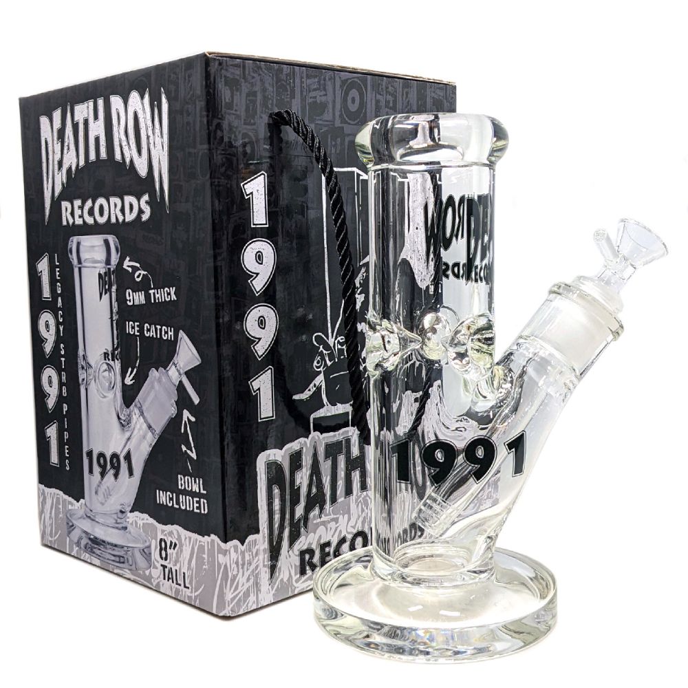 Death Row Records (Water Pipe) DRWP0019-0021 Legacy 9mm Straight Pipe 8"