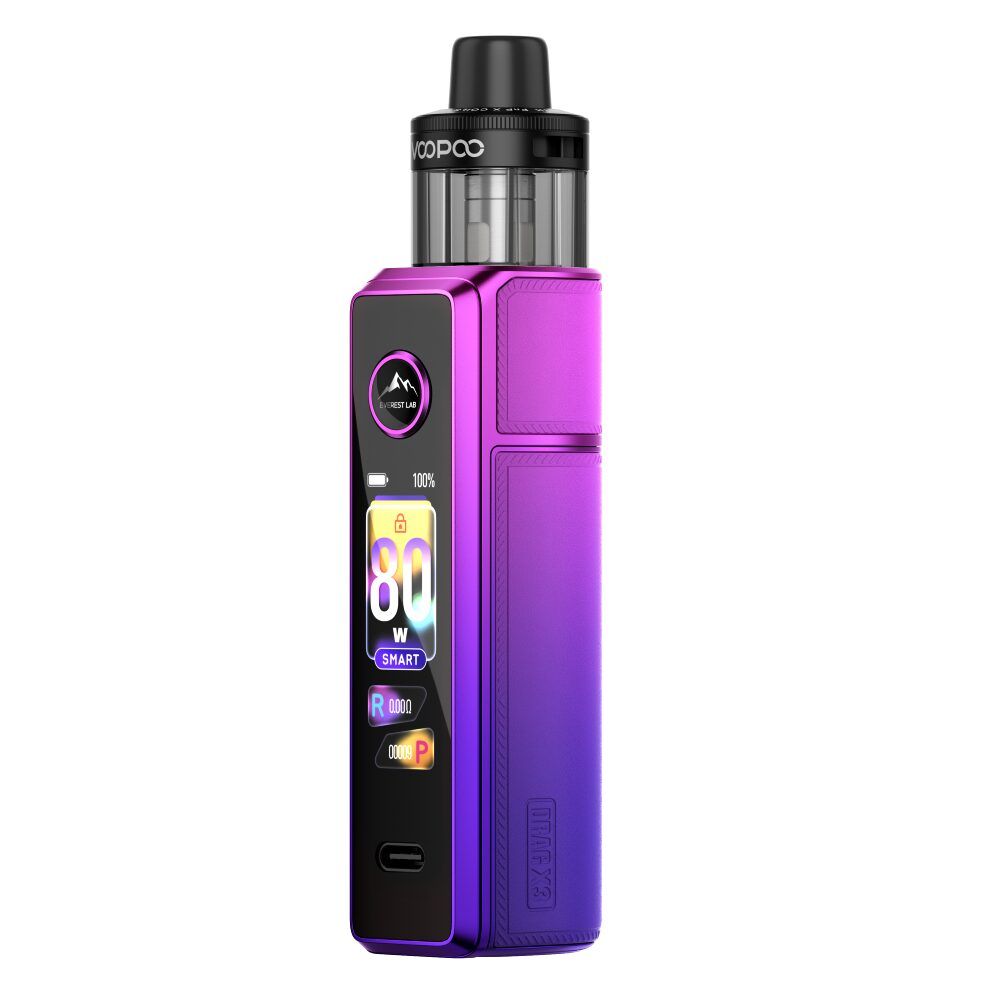 Voopoo Drag X3 Starter Kit Aurora Purple