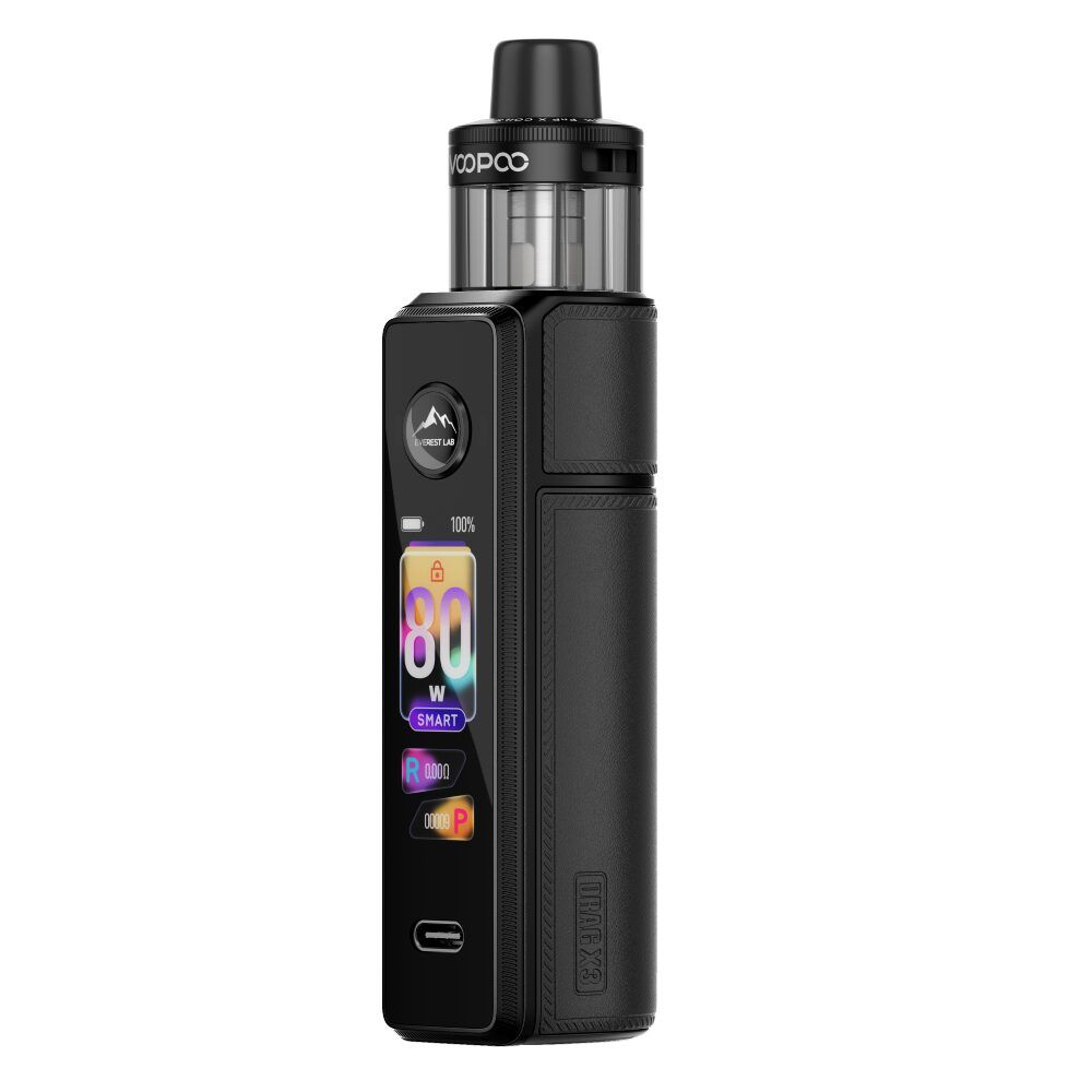 Voopoo Drag X3 Starter Kit Spray Black