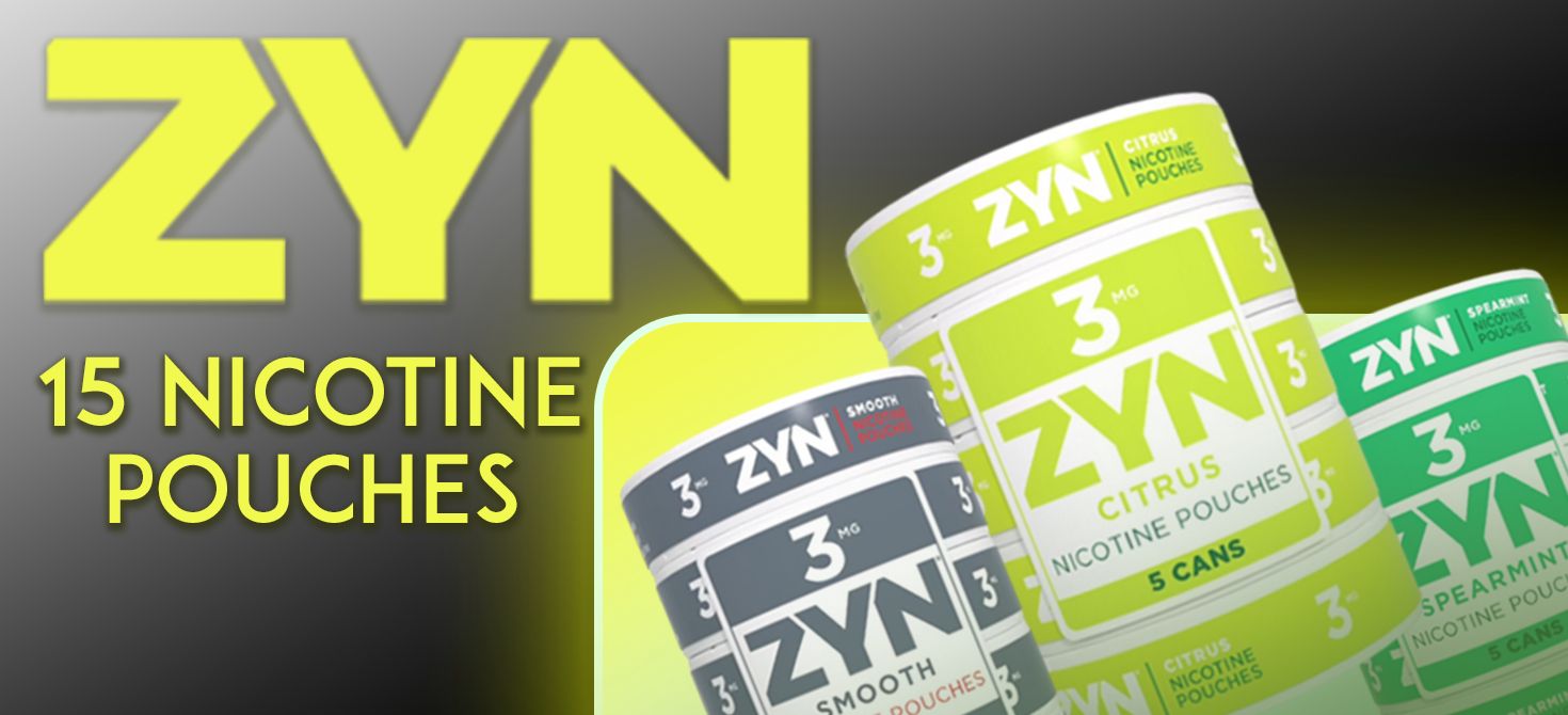 ZYN Nicotine Pouches (5-Can Pack)